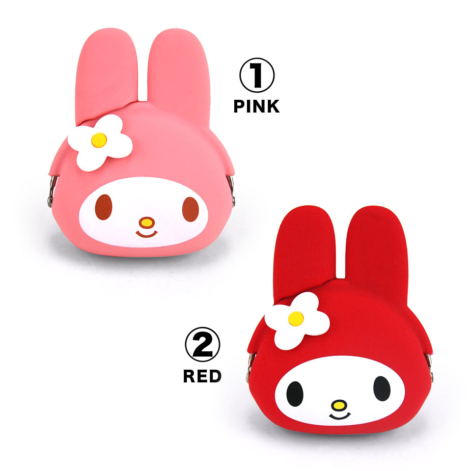 楽天市場】【☆】マイメロ mimi POCHIBI My Melody がま口 シリコン