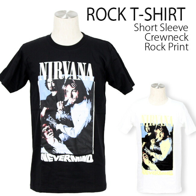 楽天市場】Nirvana ニルヴァーナ Tシャツ ニルバーナ ロックTシャツ