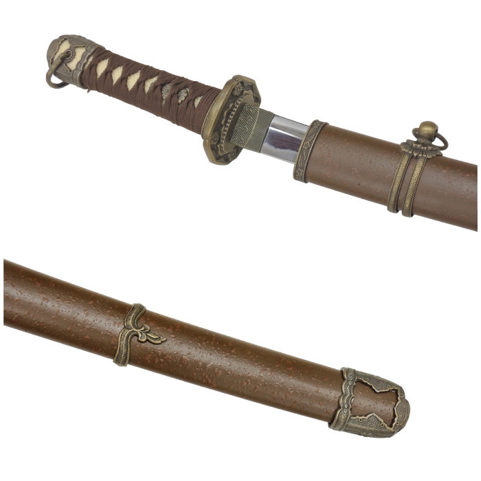 楽天市場】☆尾形刀剣 軍刀 大日本帝国 陸軍 陸軍搭乗員軍刀 軍茶柄 軍