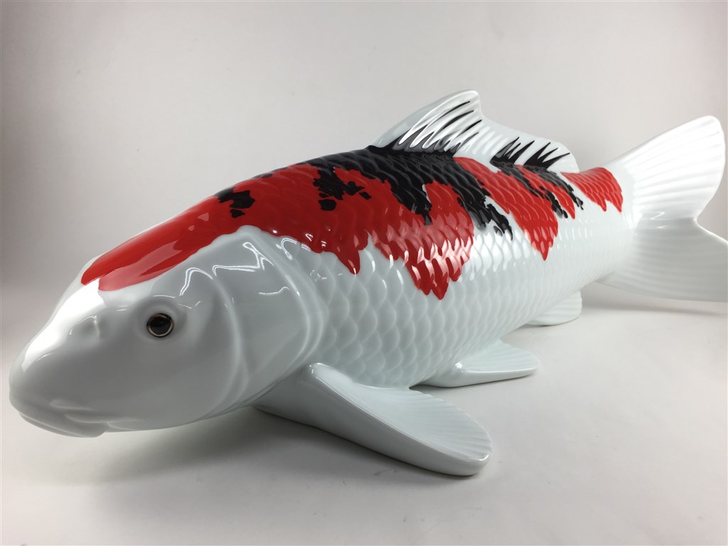 楽天市場】【有田焼 勝山窯】福寿の鯉(赤.黒)【訳あり】 : 有田焼や