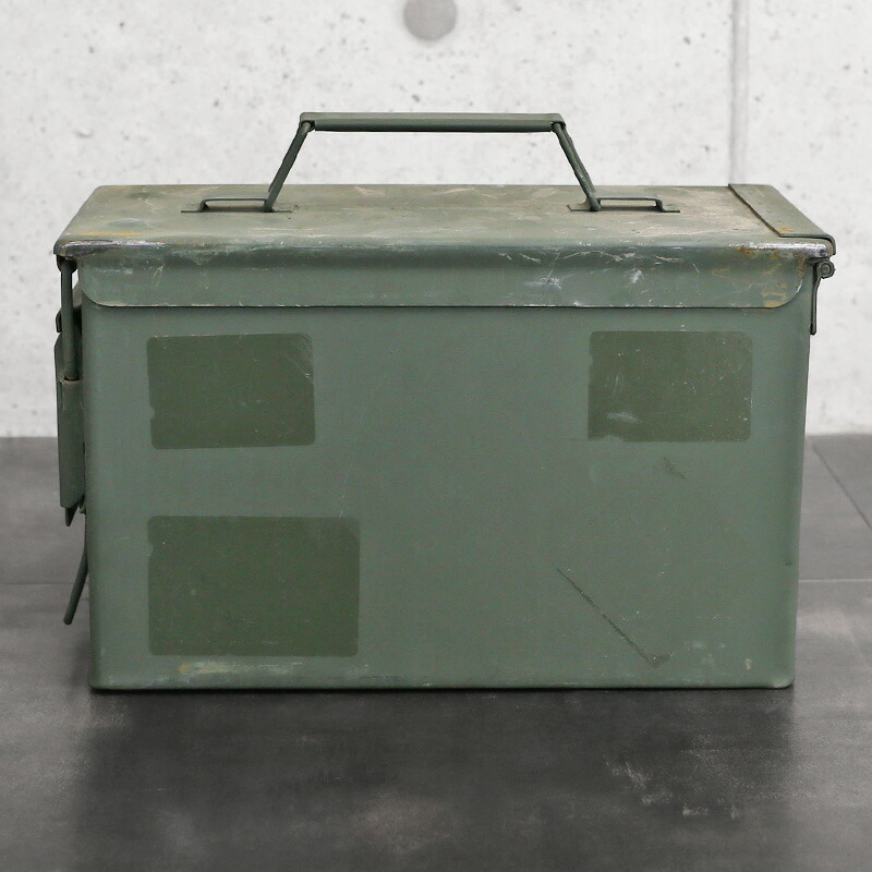 楽天市場】☆実物 USED 米軍 50 CAL AMMO CAN アンモボックス