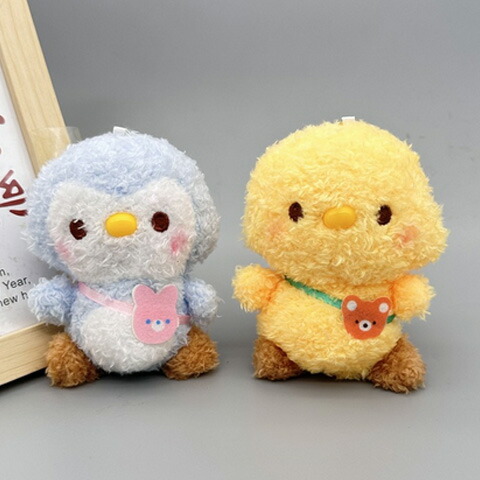 楽天市場】ペンギン ヒヨコ ぺんぎん ひよこ チェーン付 ぬいぐるみ