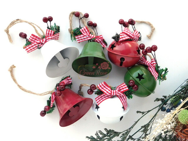 楽天市場】ベル 鈴 オーナメント クリスマス 飾り ツリー 玄関 装飾