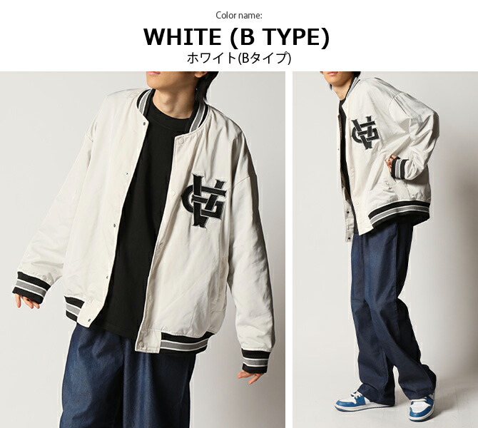 楽天市場】スタジャン メンズ ナイロンジャケット ブルゾン 春