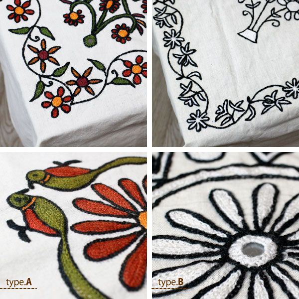 楽天市場】マルチクロス マルチカバー 手刺繍 【アリワーククロス