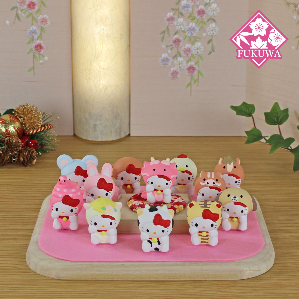 楽天市場】ハローキティ 干支ぬいぐるみの通販
