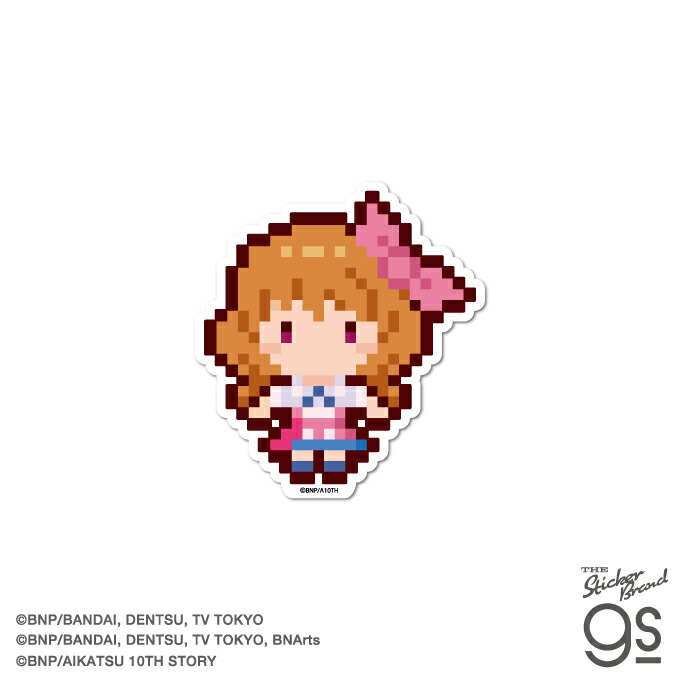 楽天市場】オールアイカツ！ ピクセルアートステッカー 大空あかり