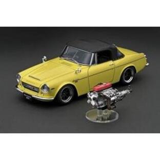 楽天市場】1/18 DATSUN Fairlady 2000 (SR311) Yellow With Engine