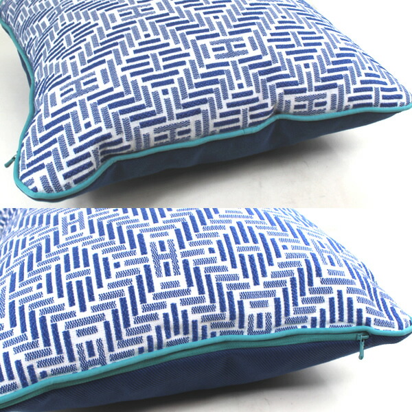 楽天市場】エルメス クッション HERMES ブルー×ホワイト 新品同様 極美