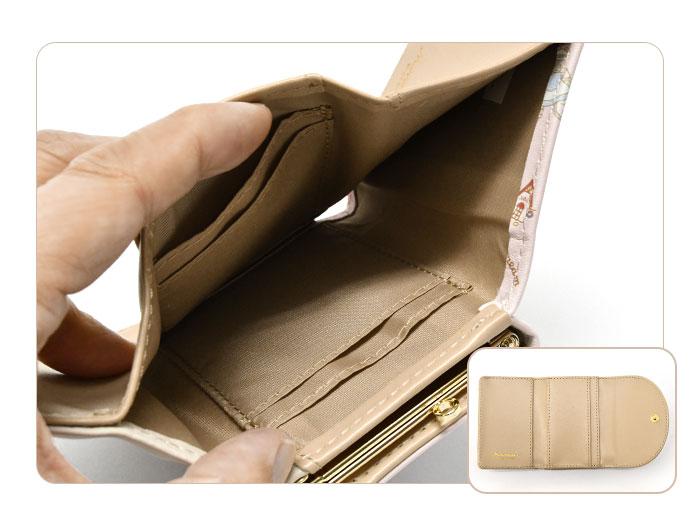 楽天市場】マロンクリーム サンリオ マロンちゃん 財布 グッズ がま口