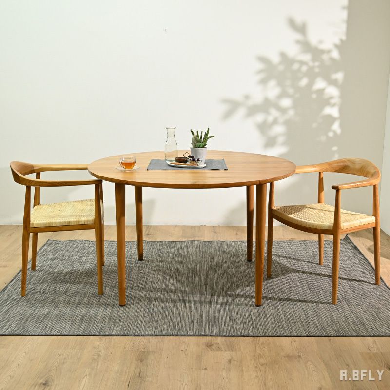 楽天市場】ダイニングテーブル ラウンドテーブル 食卓 円型 丸型 木製