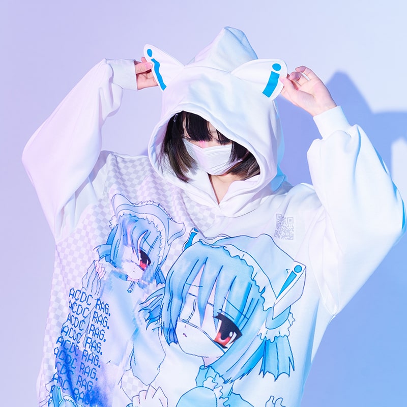 楽天市場】恋愛界隈01ちゃん パーカー プルオーバー 原宿系 原宿