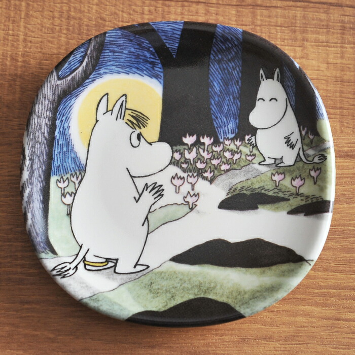 楽天市場】アラビア arabia ムーミン ミニウォールプレート 遭遇