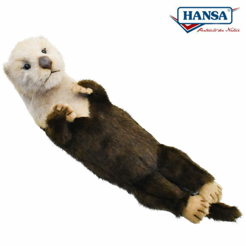 楽天市場】HANSA 8145 ラッコ 42 全長：42cm SEA OTTER ぬいぐるみ