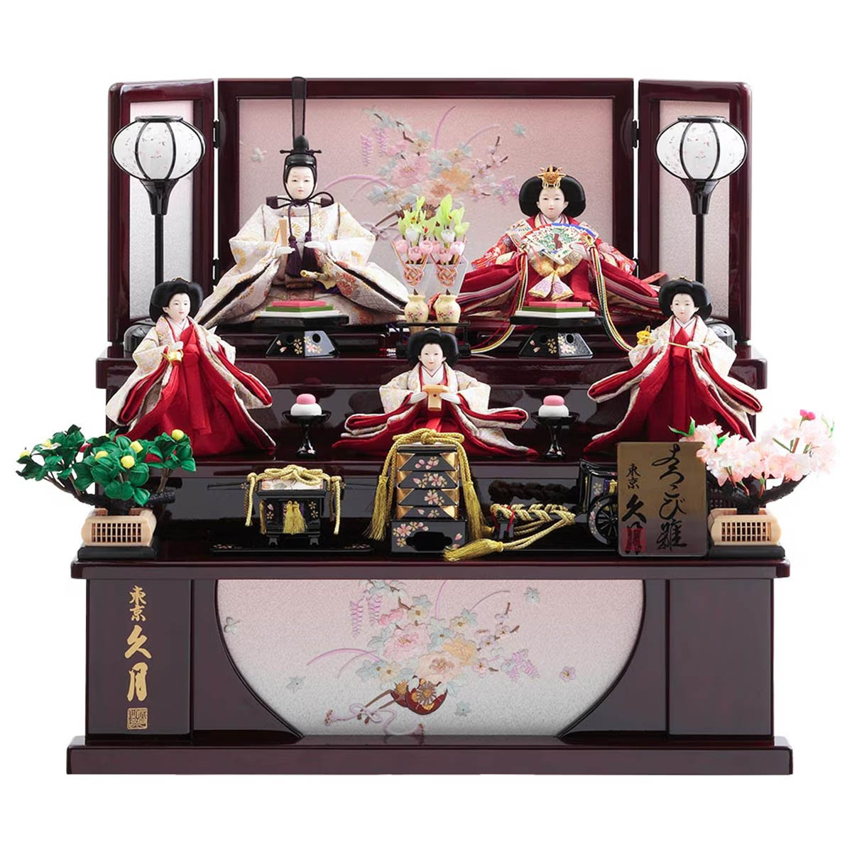 雛人形 雛人形久月 五人飾り」の人気商品一覧 | 安い商品を通販サイト