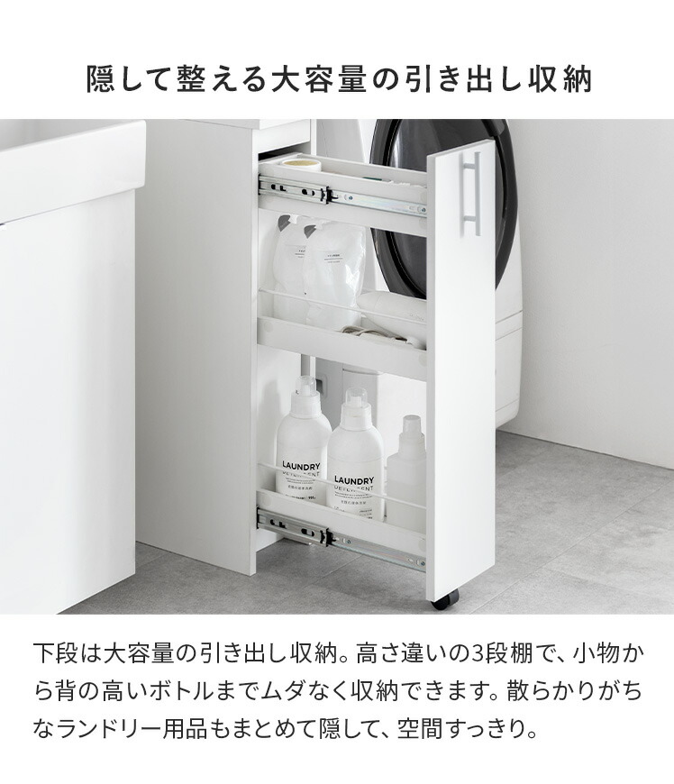 楽天市場】【2/25限定！5%OFFクーポン配布中】 隙間収納 スリム