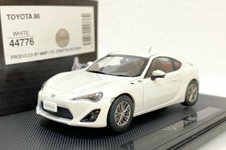 楽天市場】エブロ 1/43 トヨタ 86 GT86 クーペ ホワイトEBBRO 1:43