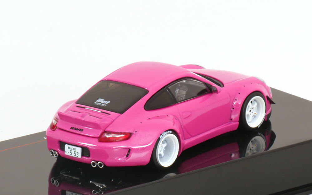 楽天市場】イクソ 1/43 ポルシェ 911/997 RWB ピンクメタリックIxo 1