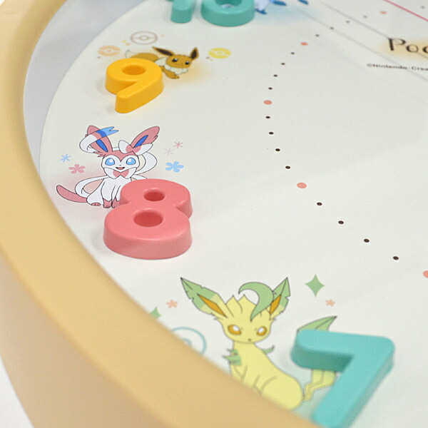楽天市場】ポケモン ポケットモンスター【アイコンウォールクロック