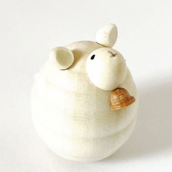 楽天市場】木製の十二支（干支） の ひつじ（羊）の起き上がりこぼし