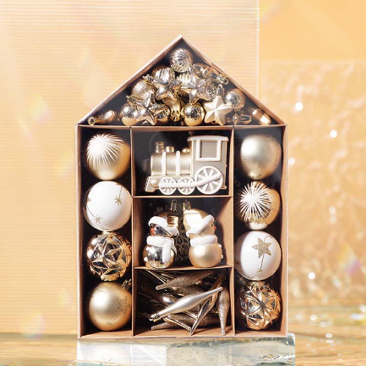 楽天市場】クリスマスツリー オーナメントセット 70個セット ボール