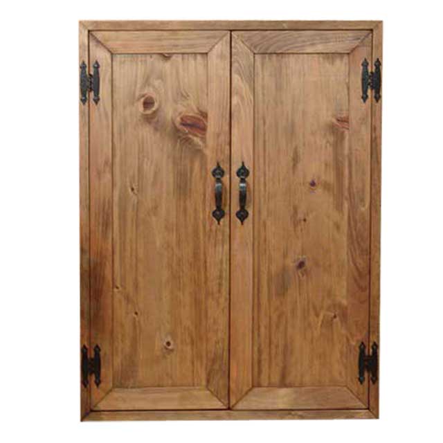 楽天市場】カフェ窓 木製扉の窓枠 アンティークブラウン 片面取っ手