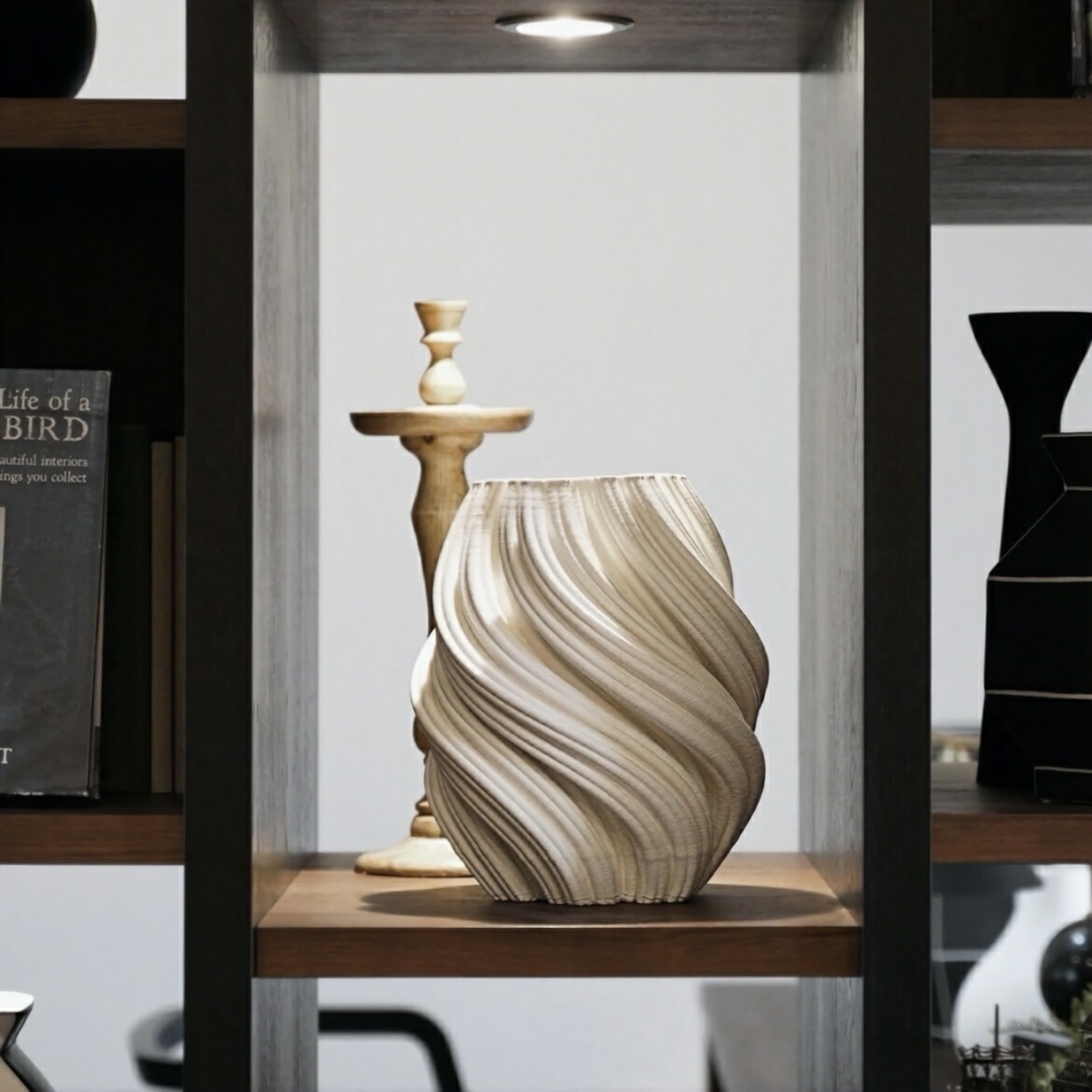 葉山家具 葉山ガーデン ツイストデザイン フラワーベース 花瓶