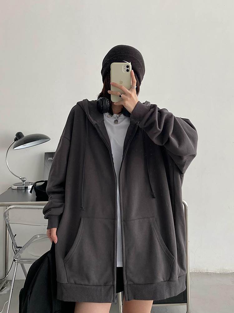 楽天市場】トップス パーカー 2色展開 スウェット オーバーサイズ