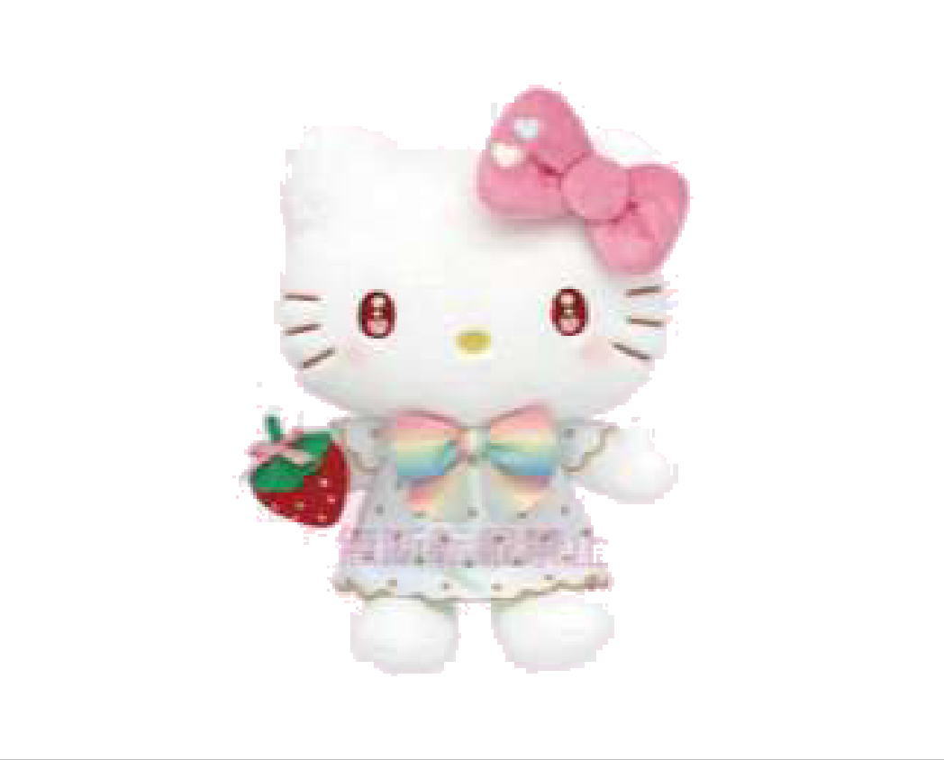 楽天市場】ハローキティ いちご ぬいぐるみの通販