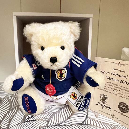 楽天市場】【即納】【新古品】ハーマン社テディベア 日本JFAサッカー