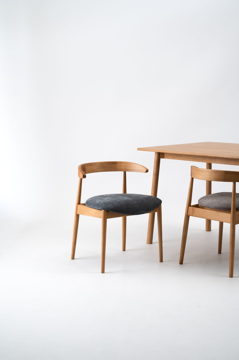 楽天市場】ダイニングチェア F7-104DGY ダークグレー W52×D49.5×H65