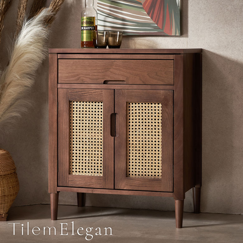 楽天市場】サイドボード キャビネット 完成品 リビングキャビネット