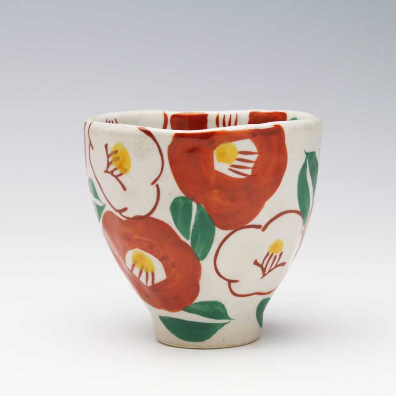 楽天市場】【赤絵ツバキ 湯呑】瀬戸焼 和食器 食器 湯飲み 湯のみ