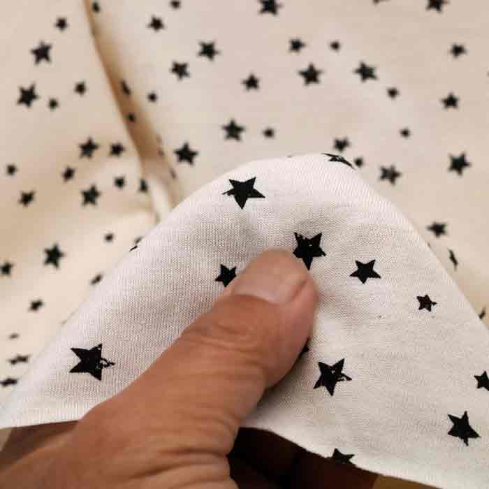 楽天市場】ニット生地 かわいい 薄手 コットン 20/ 天竺 生成り カスレ