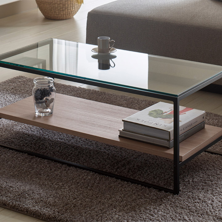 楽天市場】パモウナ センターテーブル 幅90cm 高さ37cm 奥行45cm IR