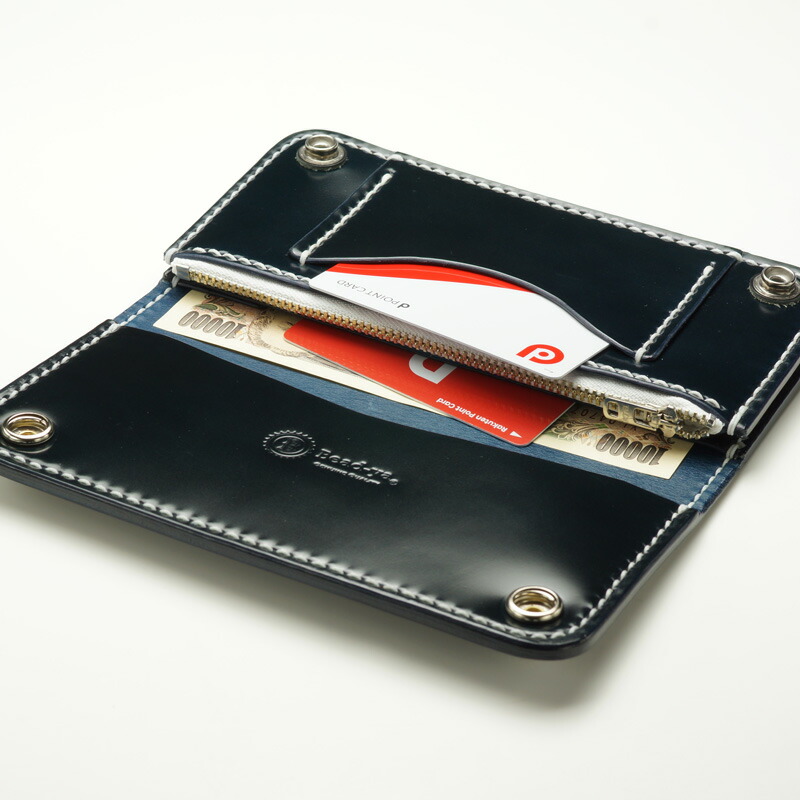 楽天市場】トラッカーズウォレット コードバン TYPE II 本藍染め【長