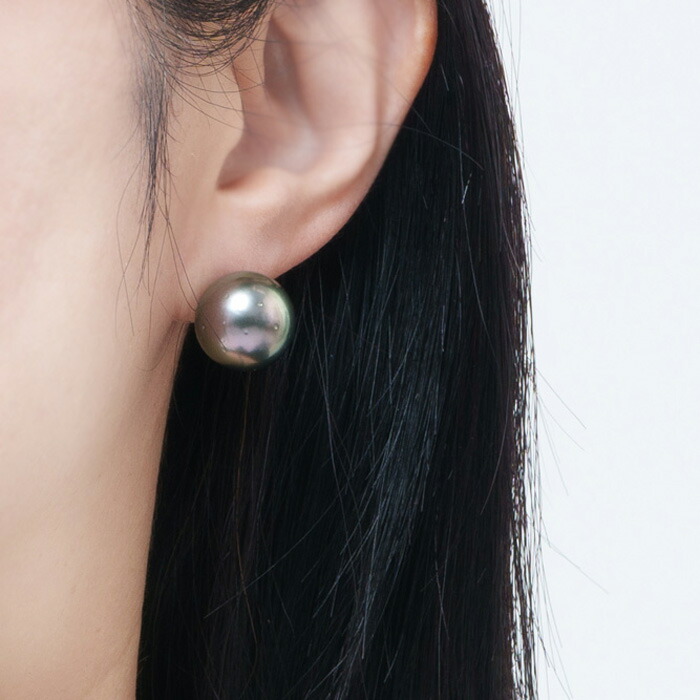 楽天市場】【お買い物マラソンクーポン】 K18WG 天然 南洋黒真珠