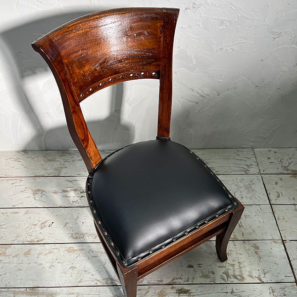 楽天市場】アジアン家具 チーク ダイニングチェア バリ家具