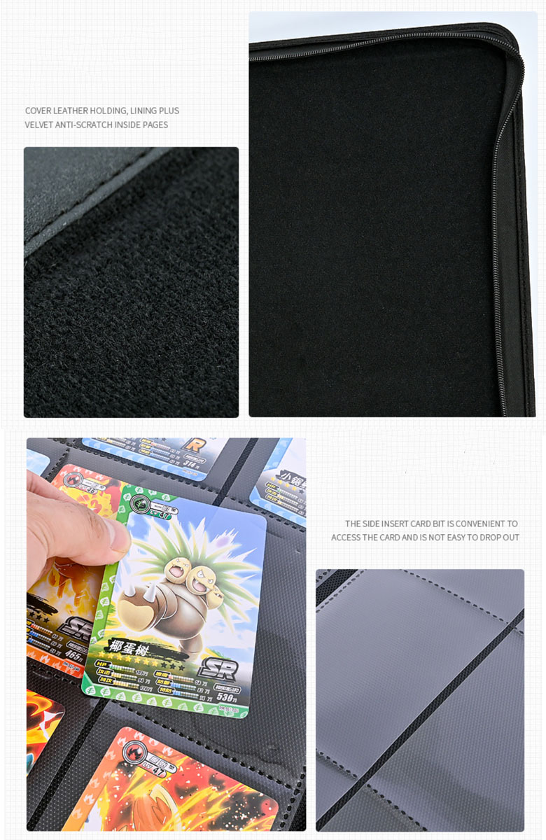 楽天市場】大容量 カードファイル 12ポケット 480枚収納 コレクション