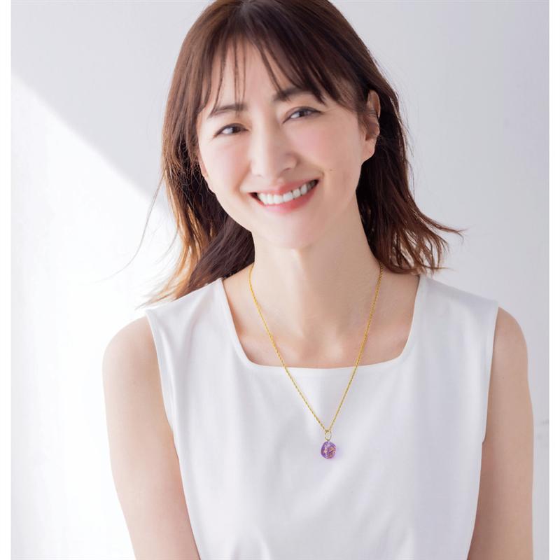 楽天市場】【ベルメゾン】 ココロ/cocoro 金箔入りガラスペンダント