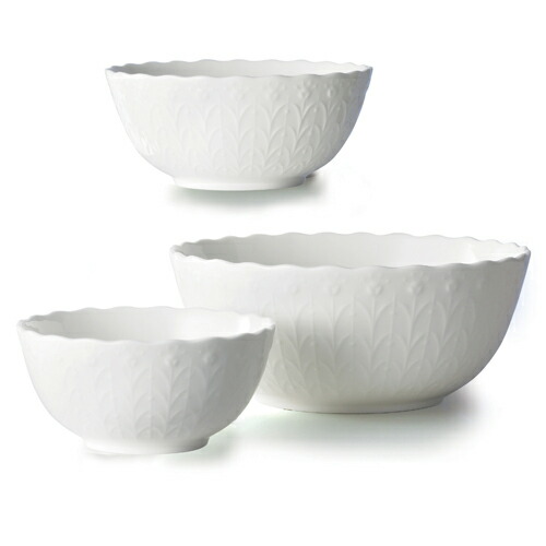 楽天市場】ナルミ シルキーホワイト 入れ子ボールセット : ベルセーブ