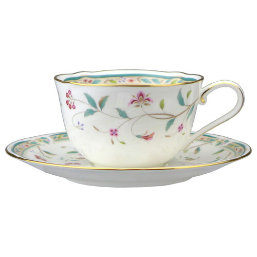 楽天市場】ノリタケ 花更紗 ティー・コーヒーカップ＆ソーサー