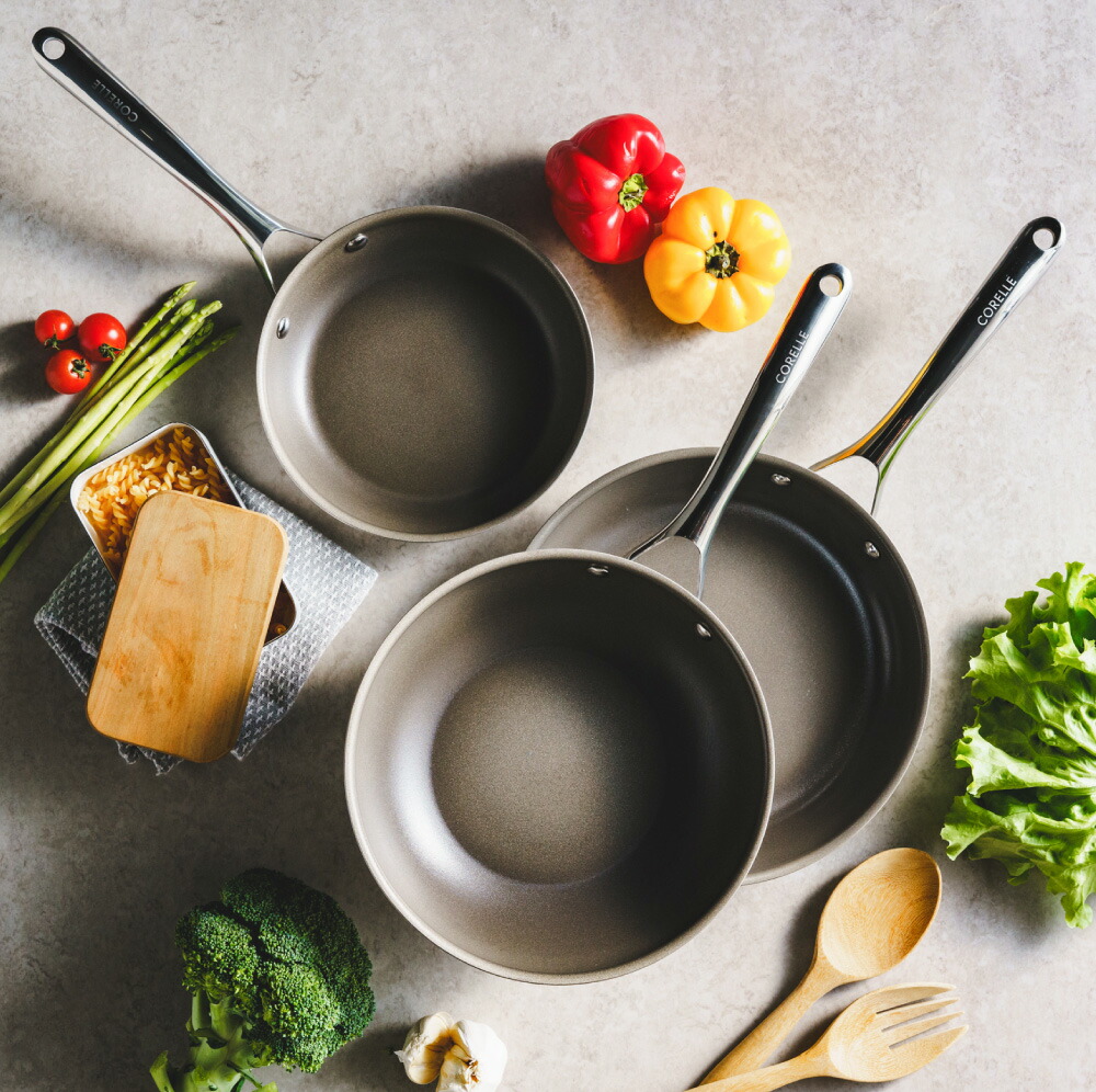 楽天市場】コレール CORELLE フライパン 20cm ガラス蓋 / IH対応 ガス