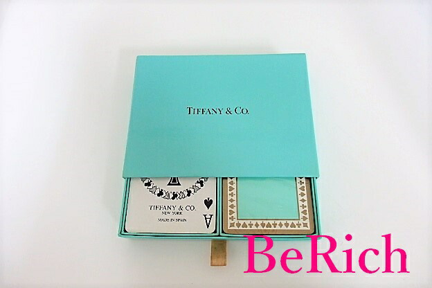 楽天市場】ティファニー TIFFANY ＆ Co. トランプ 2セット ブルー