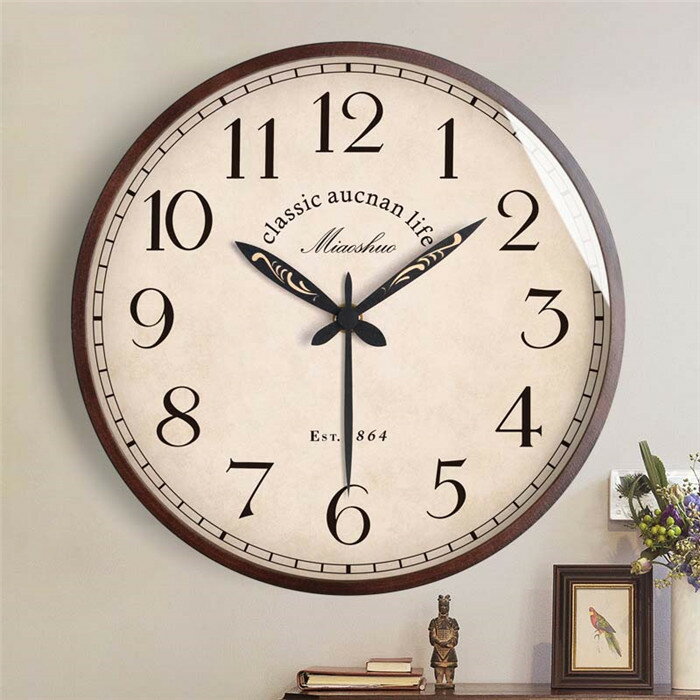 楽天市場】【直径40cm】壁掛時計 クロック 掛け時計 壁掛け時計
