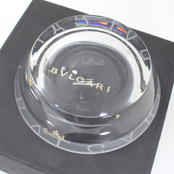 楽天市場】【未使用】BVLGARI ブルガリ ローゼンタール 灰皿 大 20cm