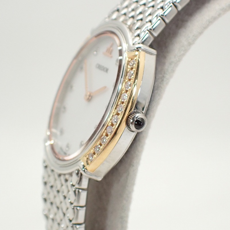 楽天市場】セイコー【SEIKO】クレドールK18ダイヤベゼル/SSダイヤ11P