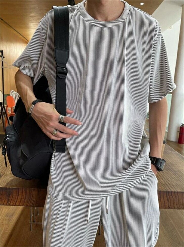 楽天市場】セットアップ メンズ Tシャツ アイスシルクパンツ