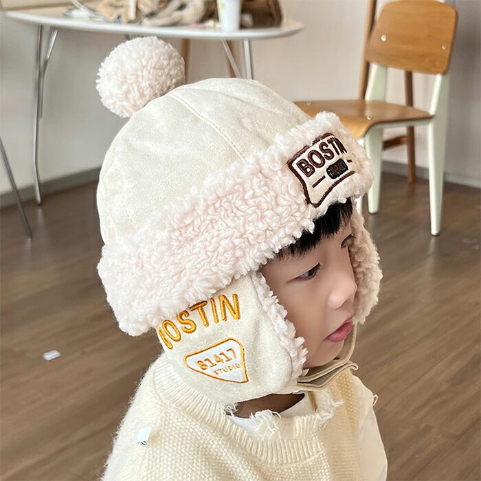 楽天市場】飛行帽 耳あて 帽子 パイロットキャップ ベビー 子供