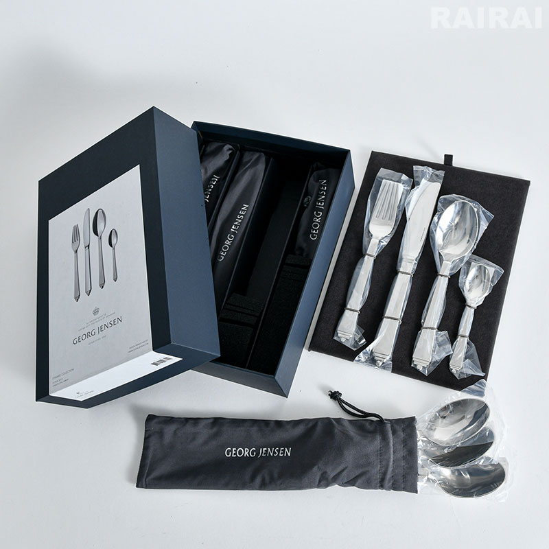 楽天市場】ジョージジェンセン カトラリー 16本セット ピラミッド